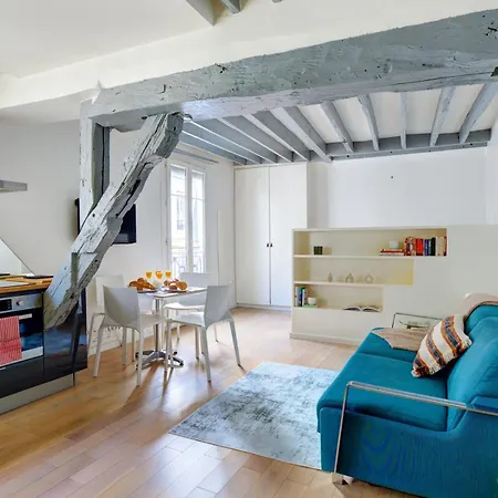 Apartment Flat Near Le Marais & Pompidou Paris
