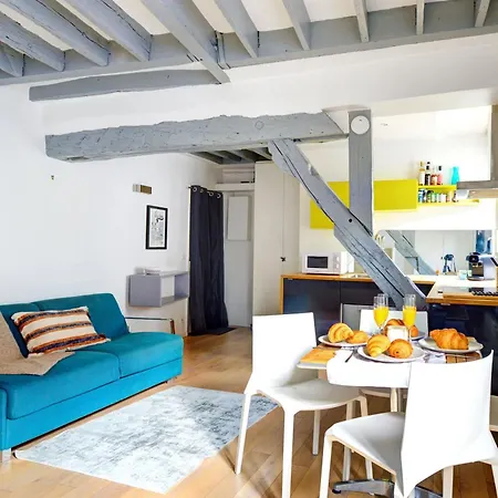 Flat Near Le Marais & Pompidou Paris